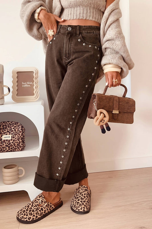 Studded Mom Jean