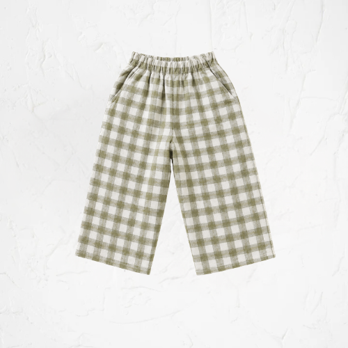 MATCHA Gingham Pant