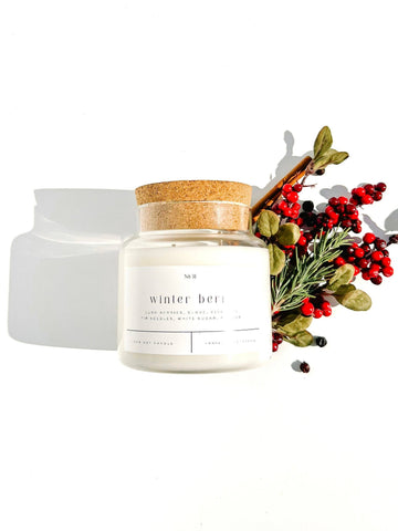 Winter Berry 22 oz Glass 22 oz Candle