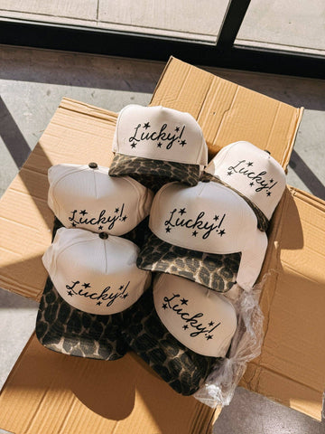 Lucky stars trucker hat