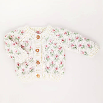 Floral Knit Sweater