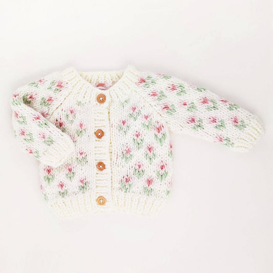 Floral Knit Sweater