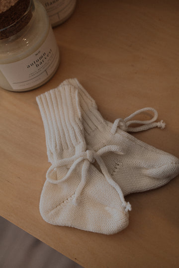 Baby Knit Booties Socks