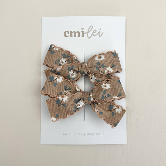 Pigtail Bow Clips