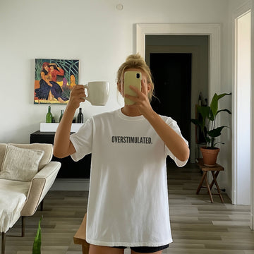 OVERSTIMULATED GRAPHIC TEE