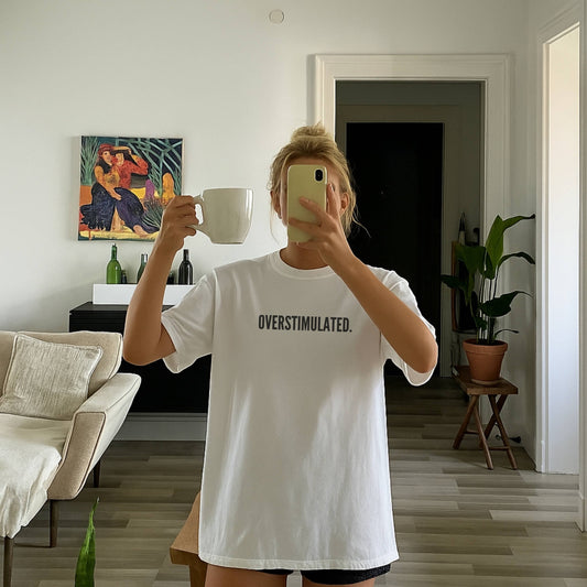 OVERSTIMULATED GRAPHIC TEE