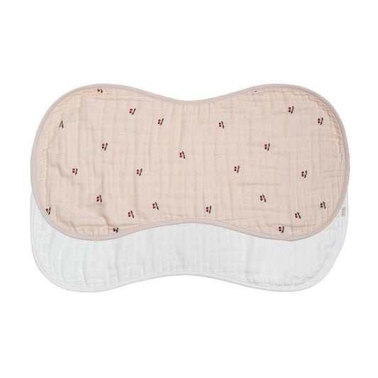 Bamboo Muslin Burp Cloth Set 2-Pack
