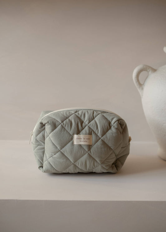 Large quilted pouch