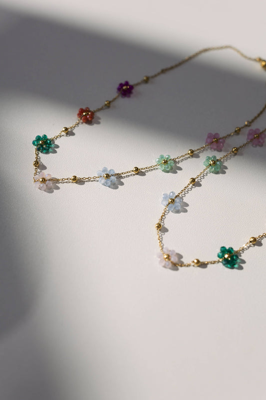 Flower Child Beaded Necklace